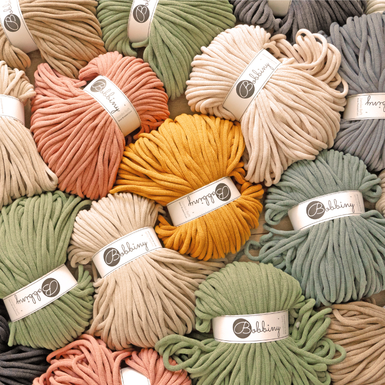 自然光手作編織 Bobbiny 棉線 棉繩