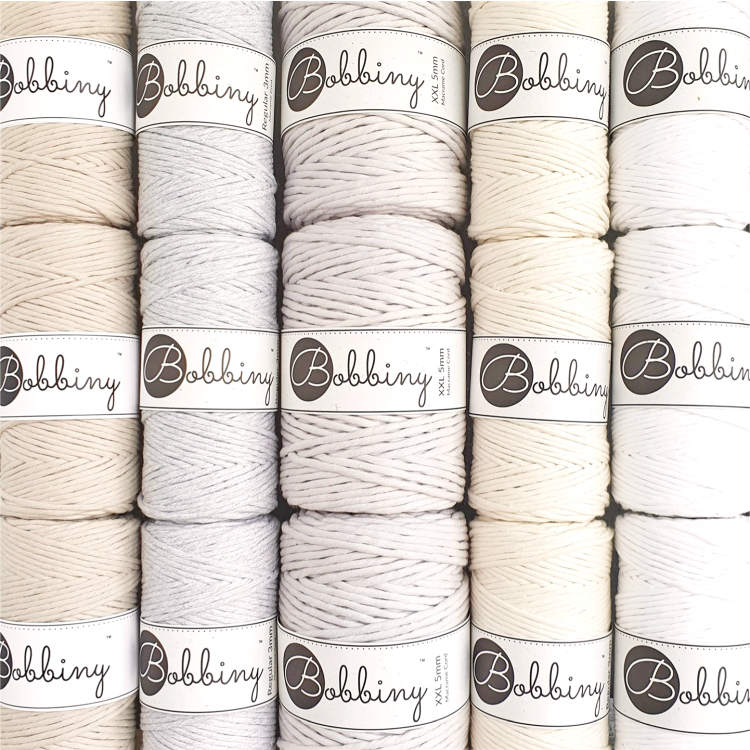 自然光手作編織 Bobbiny 棉線 棉繩